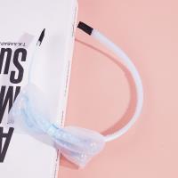 Lace bow children's headband hair clip