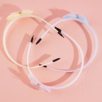 Double-layered butterfly children's headband hair clip