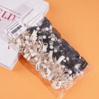 2 pieces of elastic bands with pearl letter heads