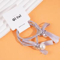 2 satin rose headbands with elastic bands