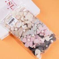 2 flower-shaped sponge headbands with elastic bands