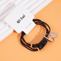 2 pieces of small gold medal crushed ice head ropes and rubber bands