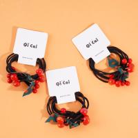 2 pieces of Apple-themed hair ties