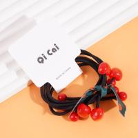 2 pieces of Apple-themed hair ties