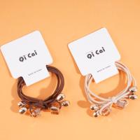 2 square crystal headbands with elastic bands