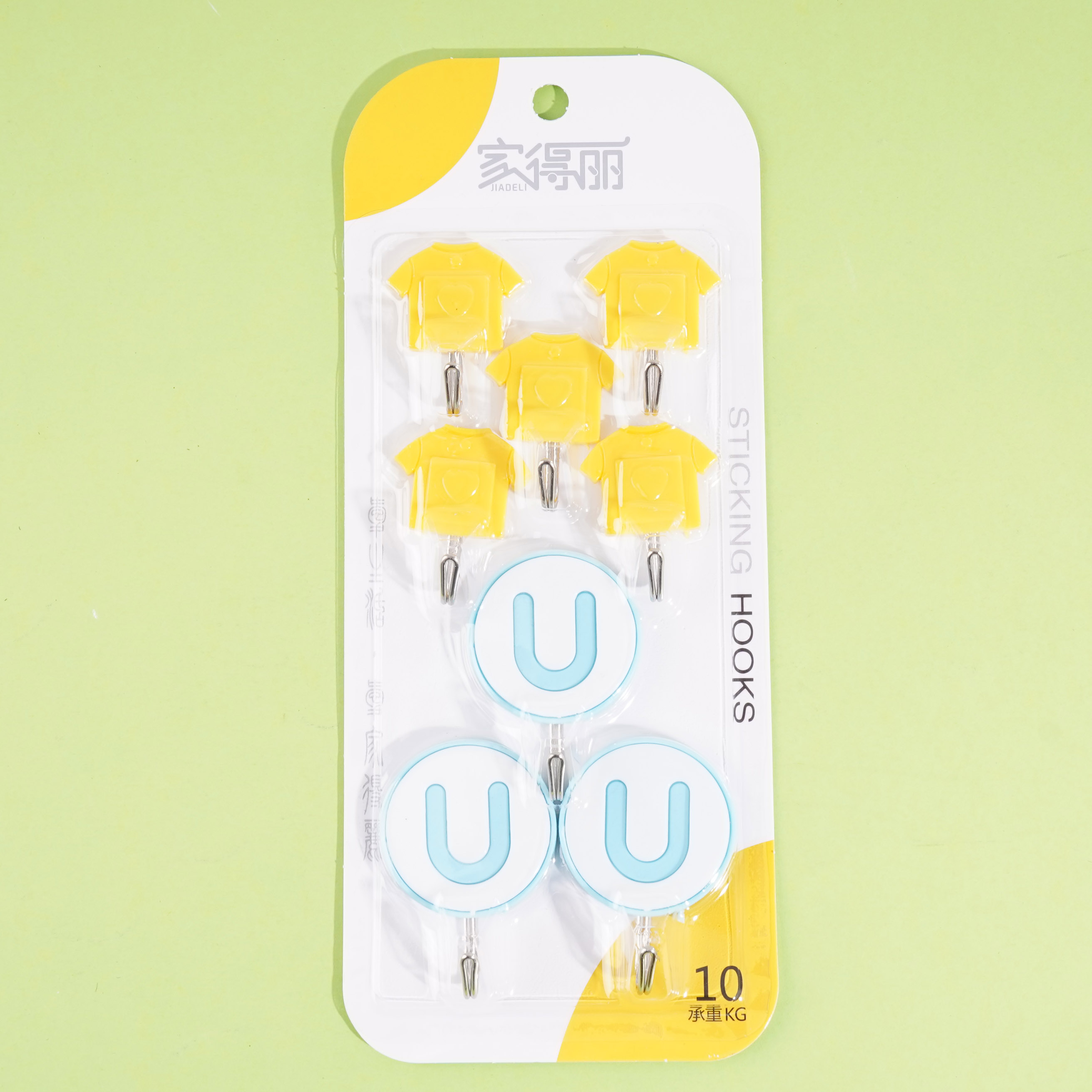 5+3 = 8 sticky hooks