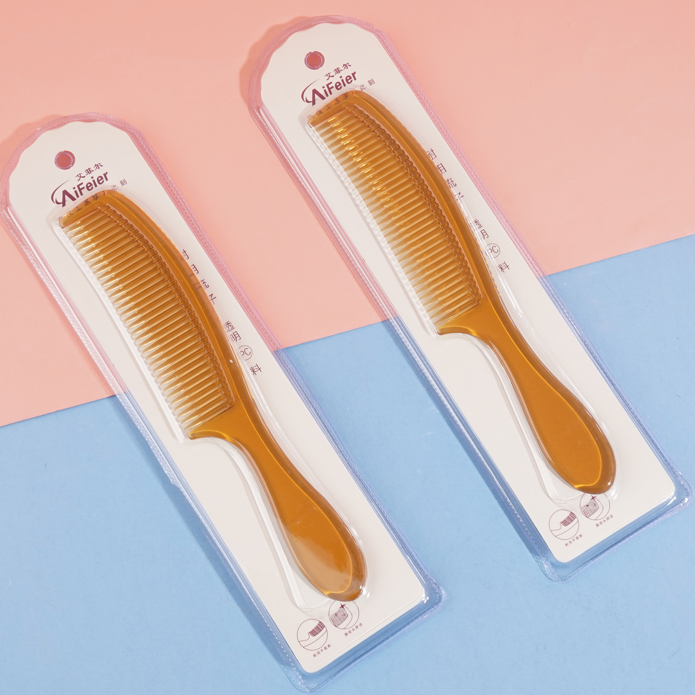 金茶色梳子D0690