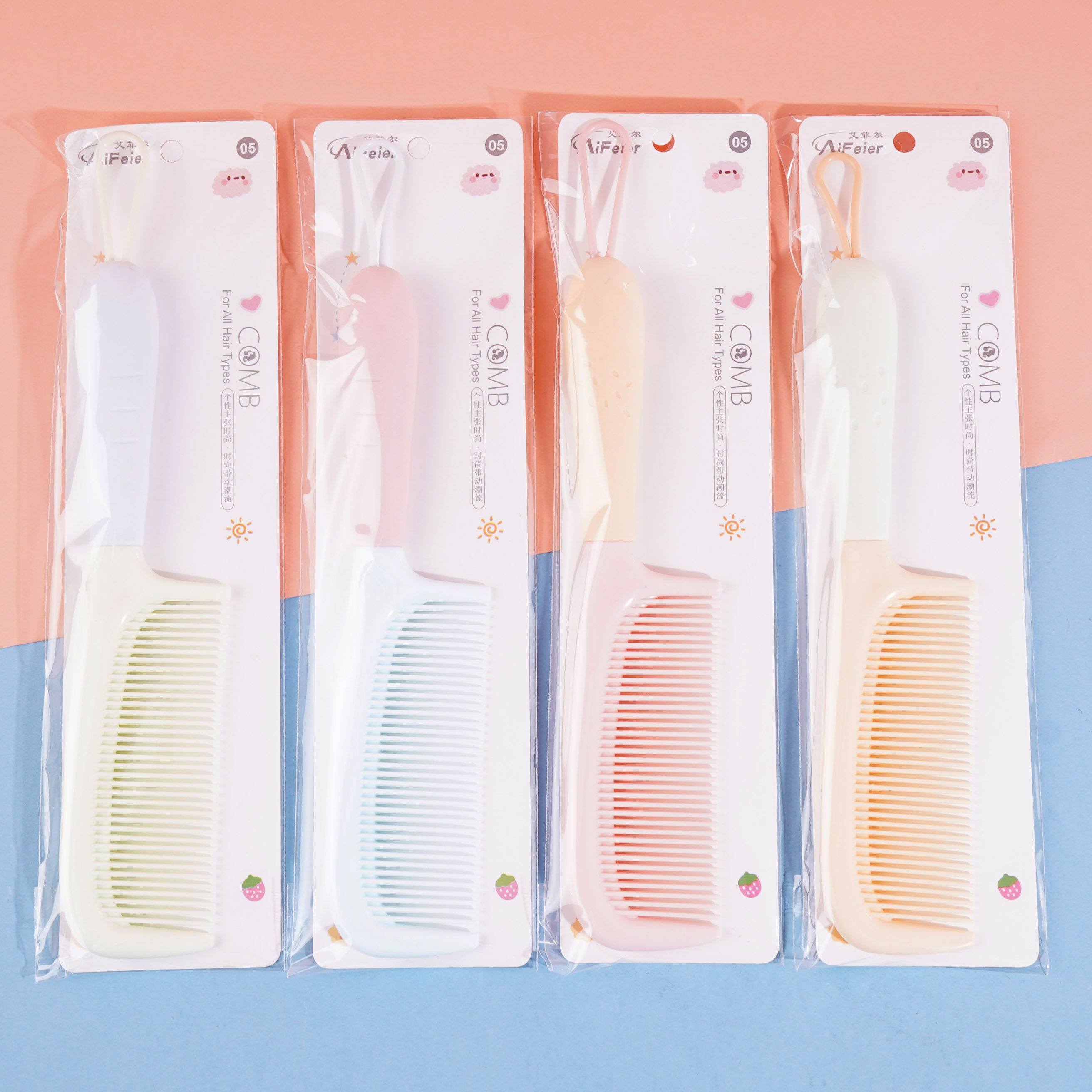 9108 Hanging Rope Comb (Colorful)