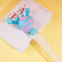 Un bâton pour lancer de l'eau dans des bulles en forme de crabe extensibles.