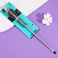 A straight-blade screwdriver with a hooked tip at the end, ideal for removing screws from hard-to-reach places.