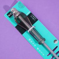 A straight-blade screwdriver with a hooked tip at the end, ideal for removing screws from hard-to-reach places.