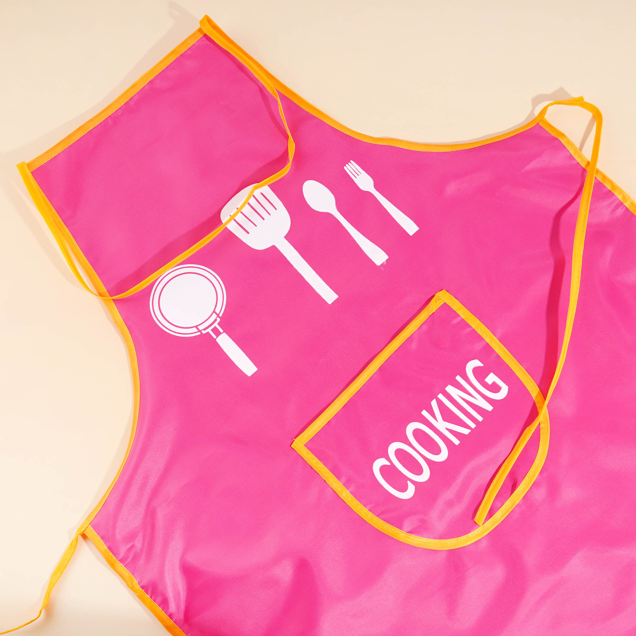 A wrap skirt with a knife and fork design