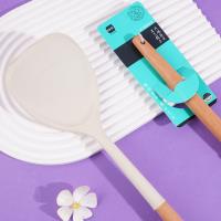 Long-handled silicone shovel