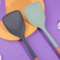 Long-handled silicone shovel