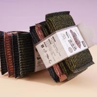 0336 Four pieces of colorful striped cleaning cloths from Dabao