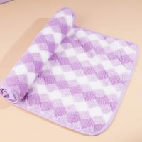 35*75 edged coral fleece towel