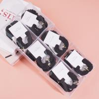 2 pairs of butterfly-shaped jewelry boxes, each containing a headband and elastic bands