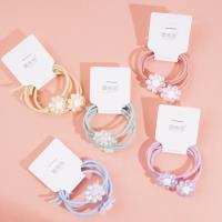 2根彩色小花头绳皮筋