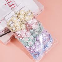 2根彩色小花头绳皮筋