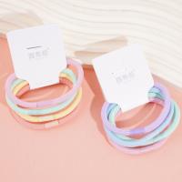 4 colorful thick-headed rope rubber bands (thick)
