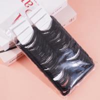 2 black thick-line braided headbands with elastic bands