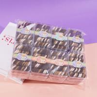 1077 Five-Compartment Box with Brown Rubber Bands