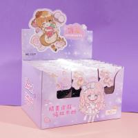 1029 PVC box with black and colorful rubber bands