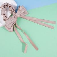 Silk satin bow tie collar