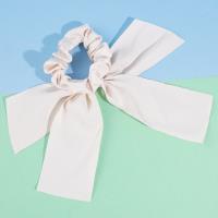 Satin bow-shaped waistband