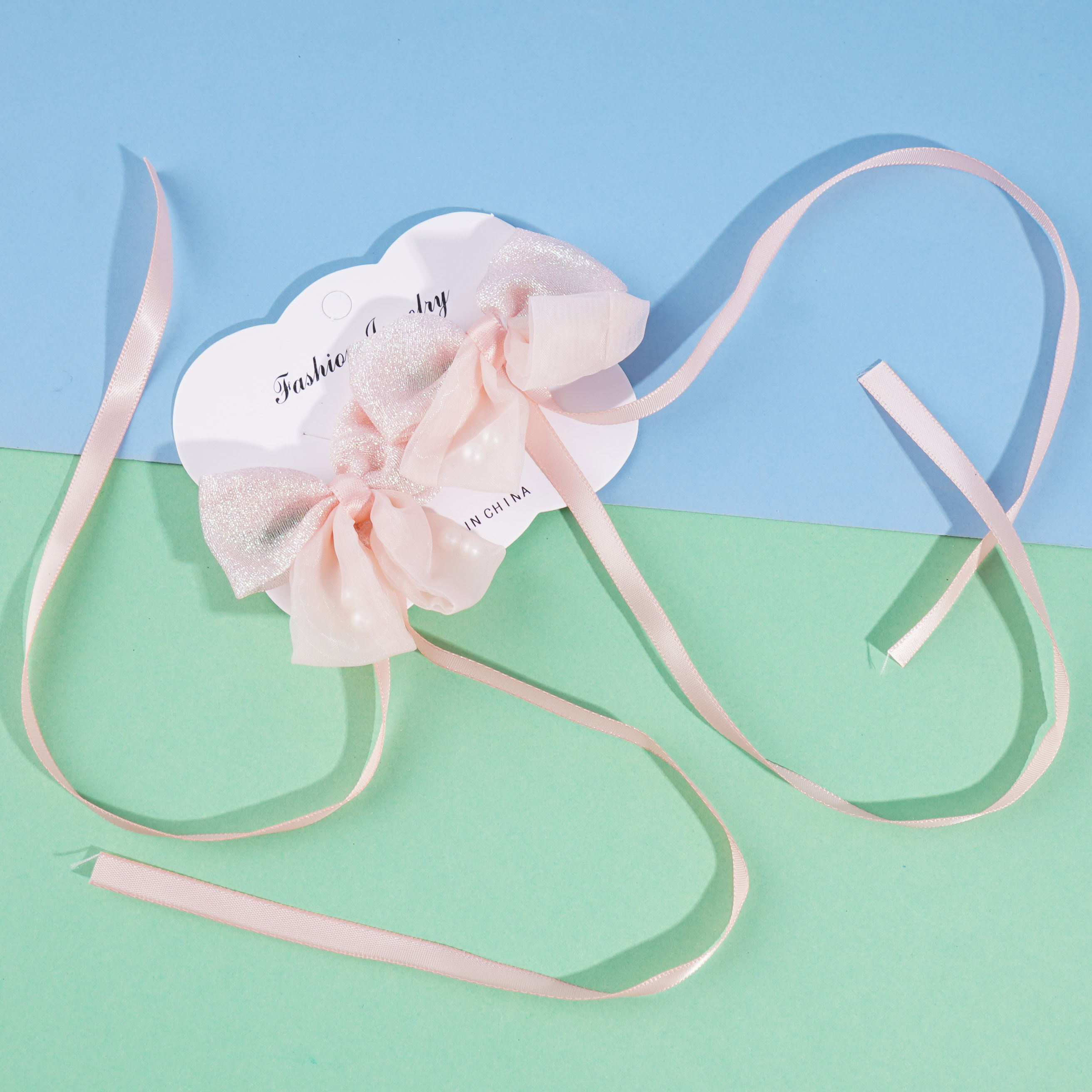 Small clamp butterfly ribbon duck clamp