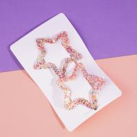 小亮片五角星BB夹