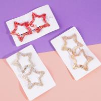 小钻石五角星BB夹