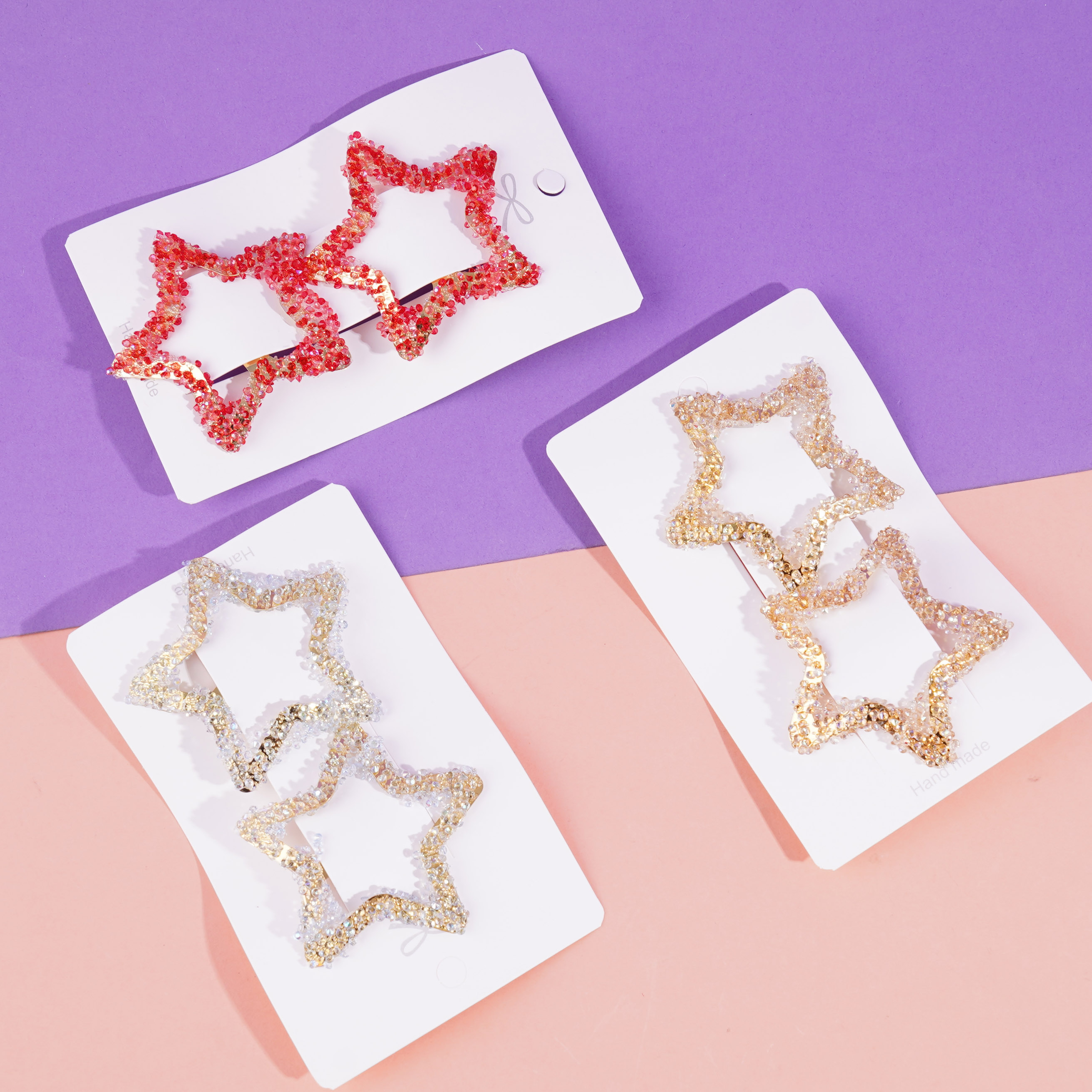 Small Diamond Pentagram BB Clip