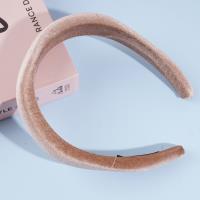 3.0  sponge velvet cloth headband hairpin