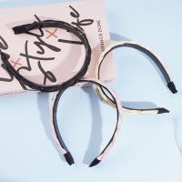 Smiley braid headband hair clip