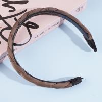 Braid-style headband with a hair clip