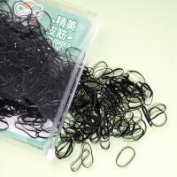 1096 Mengmeng Rabbit Black Rubber Band