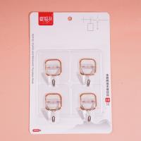 0301 Gold-and-Jade Luster Traceless Adhesive Hooks