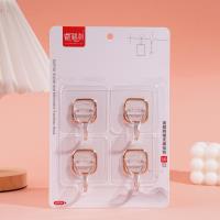 0301 Gold-and-Jade Luster Traceless Adhesive Hooks