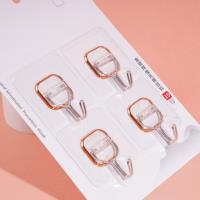 0301 Gold-and-Jade Luster Traceless Adhesive Hooks