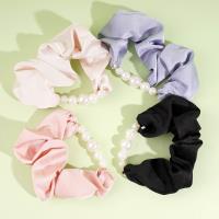 Satin pearl headpiece and choker