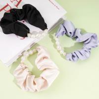 Satin pearl headpiece and choker