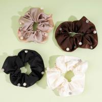 Satin pearl studded drill bit with floral patterned ring