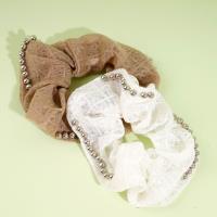 Beaded lace headpiece and choker