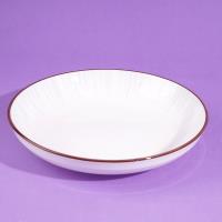 8.35-inch fruit platter - Time Grey