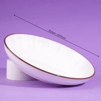 8.35-inch fruit platter - Time Grey