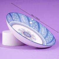 7-inch cheese plate - ethnic style