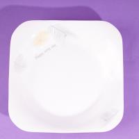 8.5-inch Auspicious Plate - Golden Feather