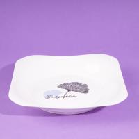 8.5-inch Auspicious Plate - Ginkgo Leaf