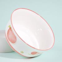 5.25-inch Liyan bowl - Peach, you're happy
